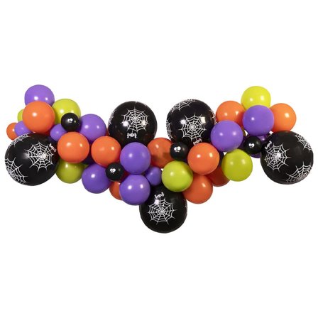 Ballongbåge Halloween Mixade Färger - Halloween Dekoration - Kalaslagret.se