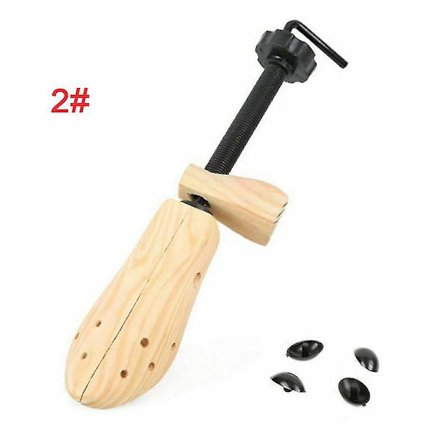 1 stk. Herre Dame Sko Udblokkere Træ Justerbar Universal Til Venstre Og Højre