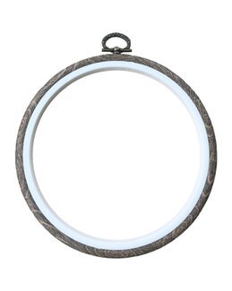 Flexirahmen rund holz Braun