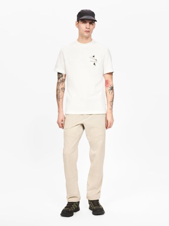 Klättermusen Root Glacier SS Tee Men's's - Snow - Men's - S