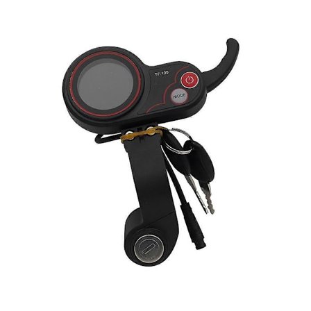 TF-100 LCD Display Gashåndtag Måler Dashboard 6PIN Kontakt med Elektrisk Dørlås Nøgle til Elektrisk Sc