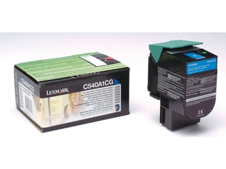 Lexmark Toner C540A1CG, cyan, singelförpackning - Lyreco - Toner och bläck - Tonerkassetter - Toner Lexmark