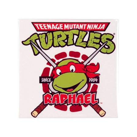 Teenage Mutant Ninja Turtles Raphael Kylskåpsmagnet En Storlek Whi
