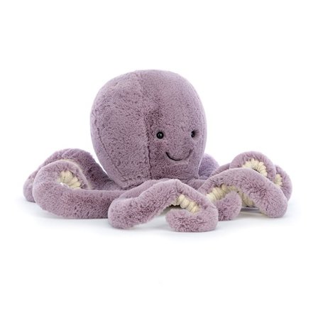Jellycat Odell Mustekala Violetti Suuri Koko 23cm