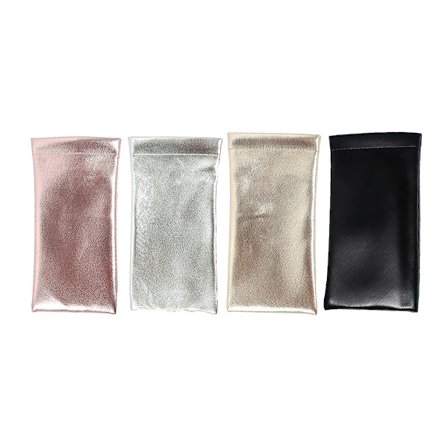 4 st solglasögonfodral glasögonfodral bärbar klämfäste vegansk läder mjukt glasögonfodral repskyddat solglasögonfodral