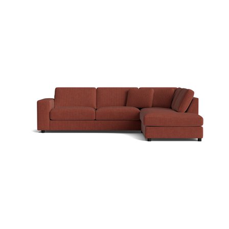 Oasis hjørnesofa, højrevendt - Lincoln Kobber - 271x213x79 - Sofa, hjørnesofa