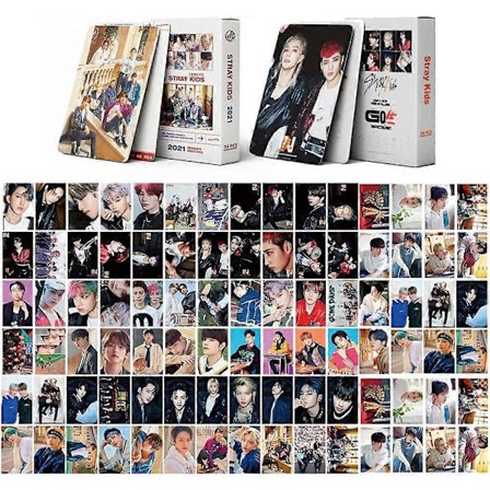 stray kids Lomo Kort 108st 2021 SEASON'S GREETINGS Kort stray kids in Life Kort StrayKids Kort Fotokort
