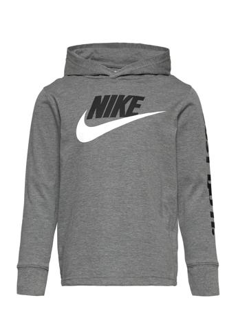 B Nsw Futura Hooded Ls Tee / B Nsw Futura Hooded Ls Tee Nike Grey