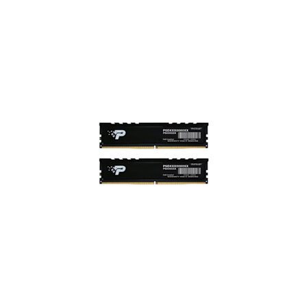 Patriot Signature Premium - DDR5 - sats - 32 GB: 2 x 16 GB - DIMM 288-pin / PC5-44800 - ej buffrad