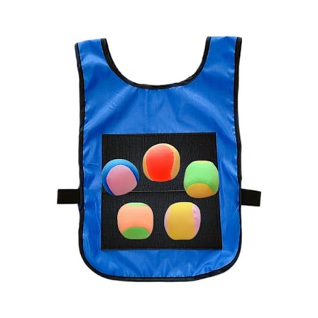 Udendørs dodgeball klæbende vest kaste spil 5 bold børn børn udendørs