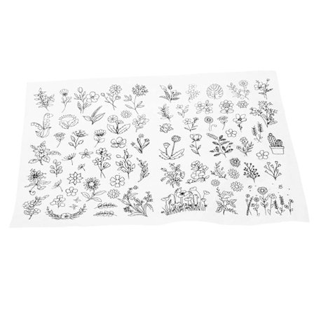 Broderi Stabilisator Vaskbar Opløselig Bagbeklædning til Maskinsyning DIY Projekter