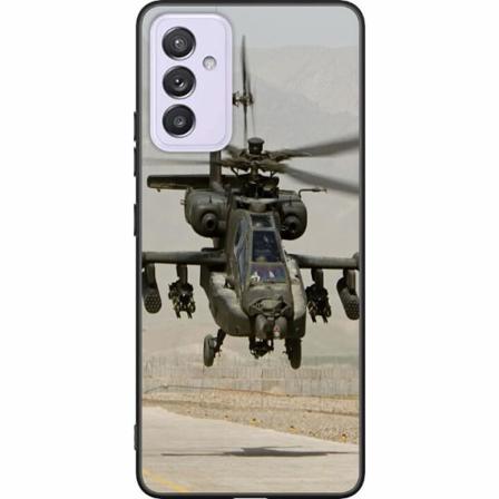 Samsung Galaxy A82 5g Svart Skal Ah-64 Apache Attack Helicopte