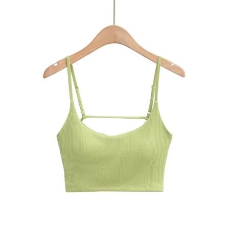 Strap Slim Beach Top Dam Camisole GREEN S