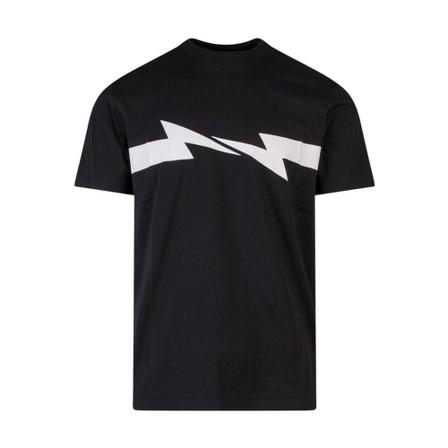 Neil Barrett, T-Shirt Zwart, Heren, Maat:M