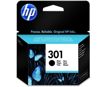 HP-301 Black-HP 301 Svart blekkpatron-Printing ink, toner & paper-Blekkpatroner