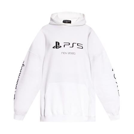Balenciaga Hoodie Hvid, Dame