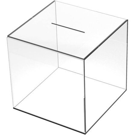 Gjennomsiktig sparegris, myntkrukke, barnas myntbeholder tipskrukke