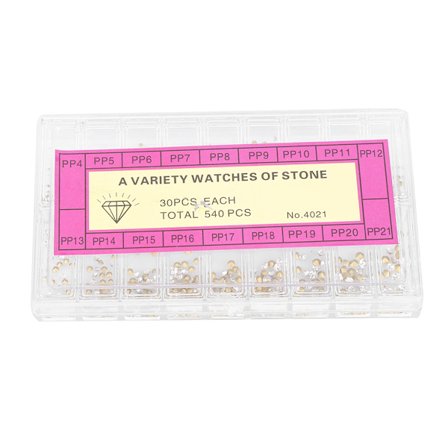 Ur Dekoration Sten Rhinestone Dele Ur Reparationsværktøj til Urmagere