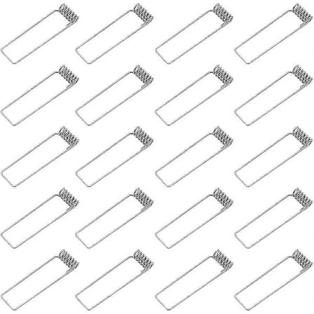 20 kpl GU10 Asennuskehys Jousipuristimet 60 mm Halkaisija Jousipalautusrenkaat Kiinnitysklipsit Gu10 MR16 LED-kattospoteille Alasvaloille Lampuille