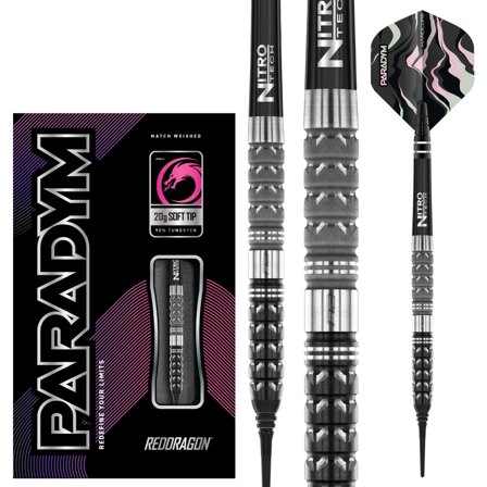 Red Dragon Darts Paradym - Parallel Soft Tip Darts 18g