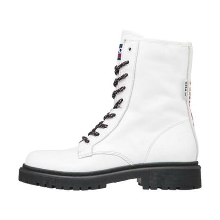 Tommy Jeans, Ankle Boots Wit, Dames, Maat:37 EU