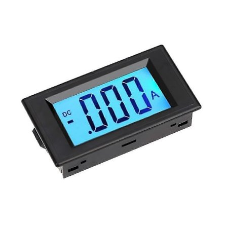 LCD DC 100A Digitalt Display LED Panel Amperemeter/ AMP Ampere Meter med 100A/75mV Shuntmotstand