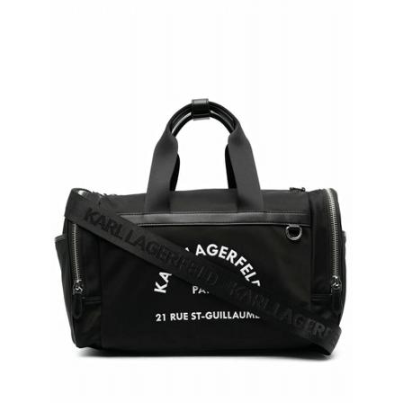 Karl Lagerfeld, RSG Nylon NS Tote Zwart, Dames, Maat:ONE Size
