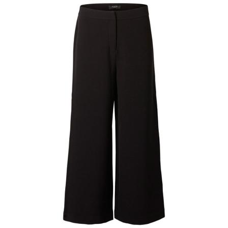 Selected Femme Loose fit - Bukser Sort, Dame Bukser