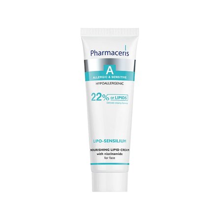 Pharmaceris Lipo-Sensilium Dybdenærende ansigtscreme 50 ml, Skincare, Dermatologisk- & SpecialSkincare, Sensitiv Hud