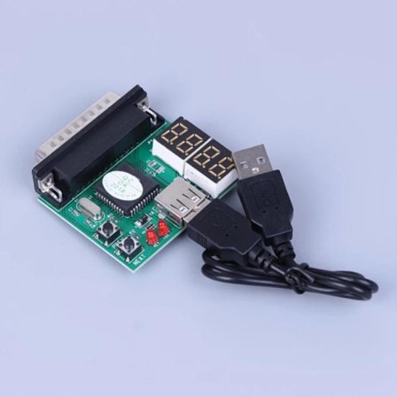 PC Diagnostic Card USB Post Card Bundkort Analyzer Tester fo