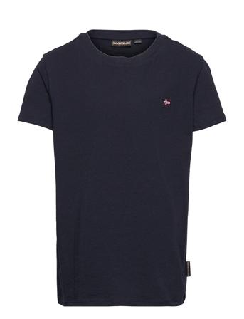 K Salis Ss 2 T-shirts Short-sleeved Blå Napapijri