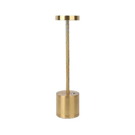 Nordisk Skrivbordslampa LED Touch Bordslampa Bar Hotell Café Dekoration Bordslampa USB Nattlampa Guld 25-26[D]