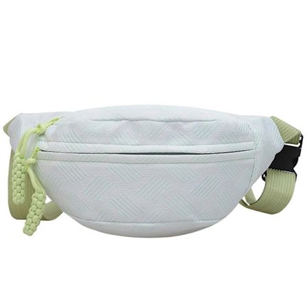 Fanny Pack for kvinner, vanntett skulderveske for reise og sykling Light green