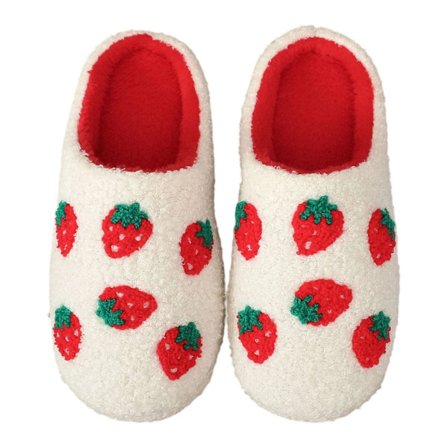 Memory Foam Tofflor för Kvinnor, Halkfria Lätta Plyschtofflor med Varm Bekväm Sula, Mysiga Inomhusskor för Damer a