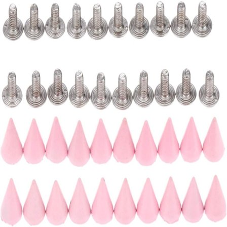 Punk Nitter Kegleskrue Spikes Studs