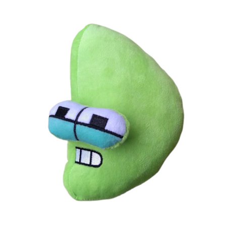 D-Alphabet Lore plysdocka