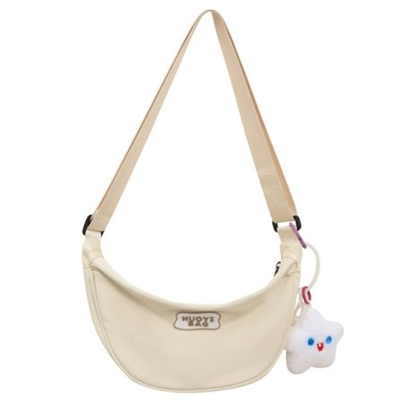 Dumpling Bag Messenger Bag BEIGE