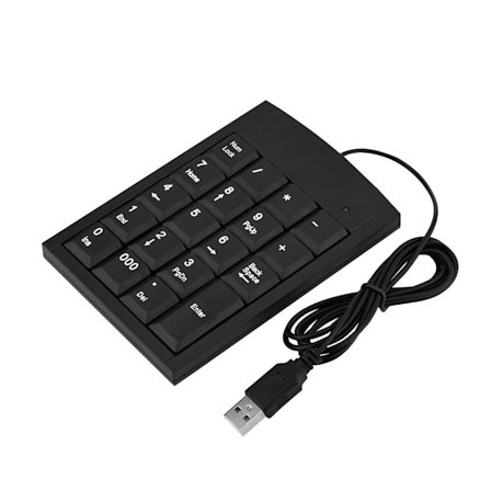Bärbart Mini USB Numeriskt Tangentbord för Laptop