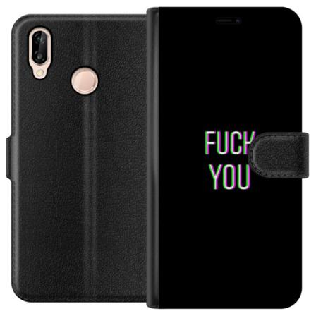 Huawei P20 lite Lommeboketui Faen deg