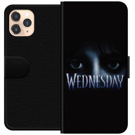 Apple Iphone 11 Pro Plånboksfodral Wednesday Addams