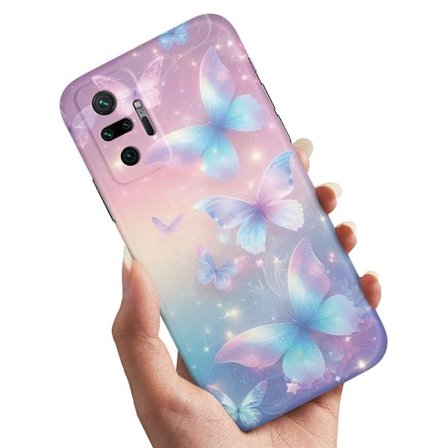 Xiaomi Redmi Note 10 Pro - Kuoret/Suojakuori Butterflies