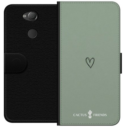 Yhteensopiva Lompakkokotelo Sony Sony Xperia XA2 Cactus and Friends – SageLove