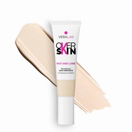 Overskin MAT AND CARE 1,5 SILK 30ml - Fondotinta liquido
