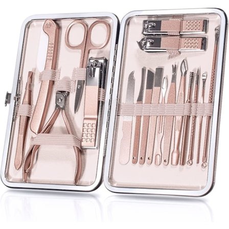 18 stk Manikyrsett (Gull)