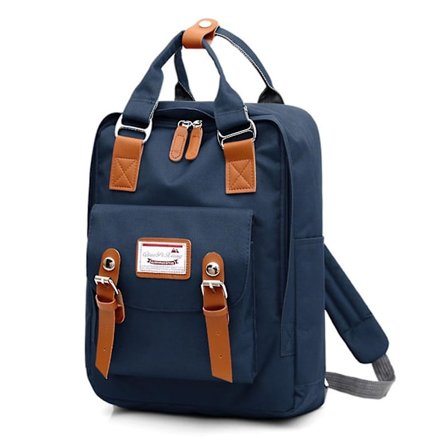 Vanntett Ryggsekk, Casual Student Campus Bag, Reise-Datamaskin Ryggsekk for Kvinner