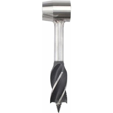 Utomhus överlevnadsverktyg Scotch Eye träborr borrbit rostfritt stål manuell borr håltillverkare för camping bushcrafting backpacking