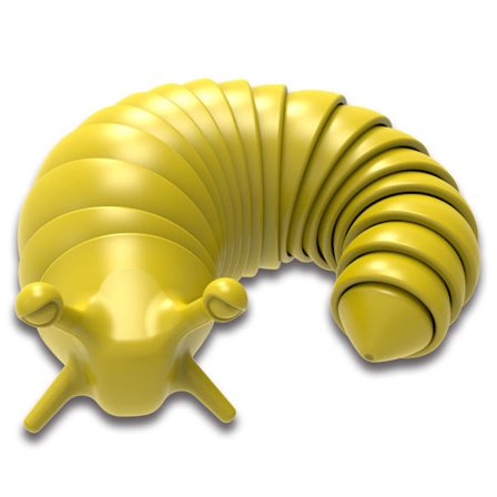 Stor Luminous Hummer Avlastande Caterpillar Snigel Pussel Tryckavlastning Fingertopp Exotisk Interaktiv Leksak