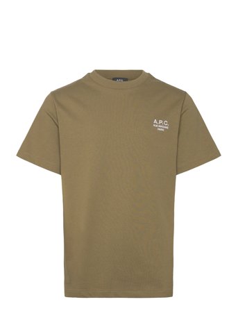A.P.C. T-Shirt Standard Rue Madame - Khaki green - XXL