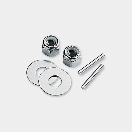 Montageset voor schroef Minn Kota MKP-34, E, met schroefmoer, borgpen & sluitring