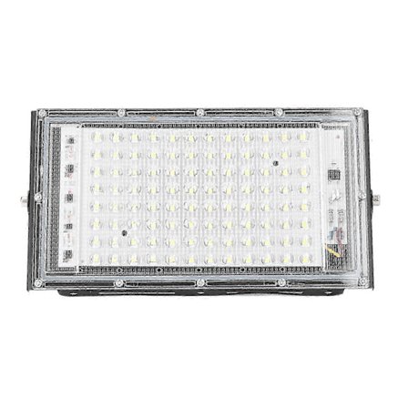 100W LED Projektør Super Stærk 10000 Lumen 120 Graders Vinkel Projektør Kold Hvid IP66 Vandtæt Lampe 220-240V